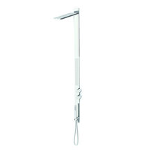 Colonne de douche contemporaine en inox | MilanoSlim