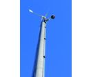 Mât support pour site hors réseau électrique | Mât Eolien Solaire