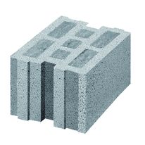 Bloc carré de 17,5 à 36,5 cm d'épaisseur | Elément grand format KLB