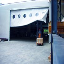 Porte souple à enroulement | DYNAROLL