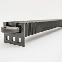 Radiateur plinthe à ailettes | VD 4620 en acier finition industrielle
