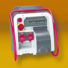 Coffrets de chantier à quatre ou cinq prises de courant | Coffrets de chantier