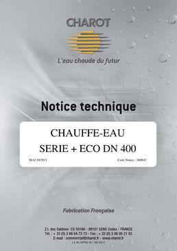 Réservoir et chauffe-eau jusqu'à 3000 litres | +Eco