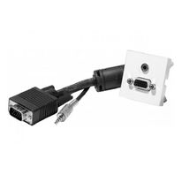 Plastron Adaptat VGA + jack 3,5 - 10 m | Réf. 102480