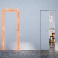 Syntesis Line EI30 | Porte coulissante coupe-feu sans habillage