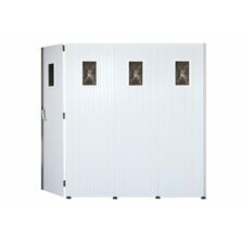 Porte de garage traditionnelle PVC coulissante | SATURNE PVC