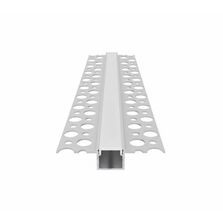 Profilé aluminium aux lignes lumineuses architecturales pour cloisons en plaques de plâtre | DEOLINE type P