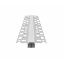 Profilé aluminium aux lignes lumineuses architecturales pour cloisons en plaques de plâtre | DEOLINE type P