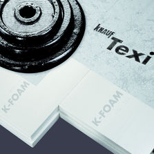 Panneau d'isolation inversée sur élément porteur en béton | K-Foam DF4/ CF4