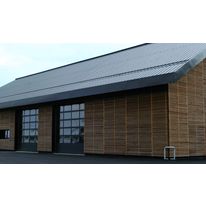 Panneau bois pour revêtement de façade | Panneau ligné extérieur