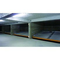 Parking mécanisé indépendant sur plateformes inclinées à déplacement vertical | 2042/G32