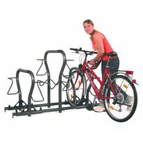 Accroche-bicyclettes modulaire en tube d'acier | New Beta
