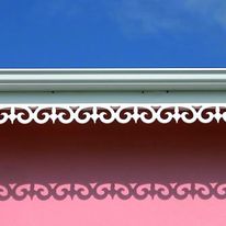 Lambrequin décoratif en PVC pour bords de toiture | Lambrequins PVC