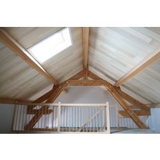 Caisson isolant chevronné à sous-face décorative pour toiture | Usystem Roof OS