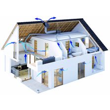 VMC simple flux à sondes électroniques pour filtration de l'air pollué | Styl'air QAI