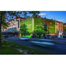 Toile microperforée imprimable à base de matériaux 100 % recyclés | Seeme Loop Mesh