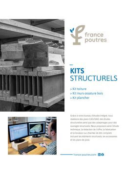 Kits structurels | France Poutres  