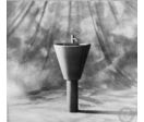 Lavabo sur pied en acier inox poli | Le tour d'eau/Euclide
