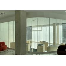 Cloison bord-à-bord en acier coupe-feu - EI 120 | Gamme SteelTeq 