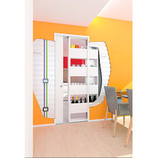 Châssis conteneur pour rangement et câblage électrique dissimulés | Bigfoot Magic Box