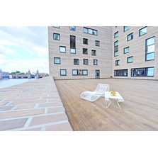 Lames durables pour terrasses ou pontons en pin traité | Kebony Clear Terrasse