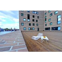 Lames durables pour terrasses ou pontons en pin traité | Kebony Clear Terrasse