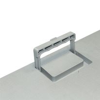 TAMPON EN PVC ANTICHOC AVEC POIGNEE - CLASSE A15