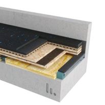 Système de dalle flottante pour salles de sport | Stravigym HP