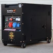 Groupe électrogène diesel 8KVA Mono et Tri 30 Litres | KD8000SET-CAMO Full Power