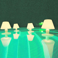 Luminaire flottant pour piscine | Lampe Waterproof