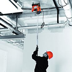 Perche pour clouage en plafond sur béton et acier | Pulsa 800 E-Lift