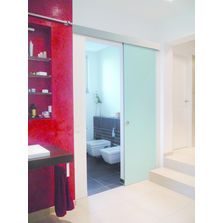 Motorisation de porte intérieure coulissante en verre | Navilight