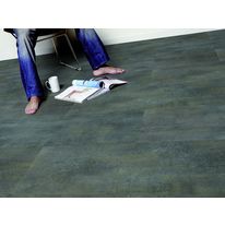 Sol stratifié d'aspect métal oxydé | Oxyde Gris