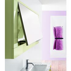 Armoire de toilette avec miroir intérieur éclairé | Narciso