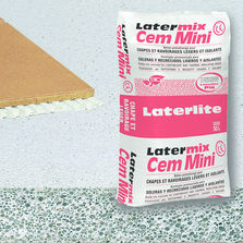 Béton léger et isolant pour chapes et ravoirages | Latermix Cem Mini