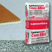 Béton léger et isolant pour chapes et ravoirages | Latermix Cem Mini