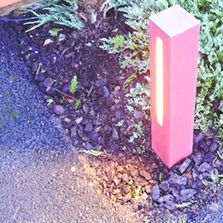 Borne composite LED | Borne LED CUBIK