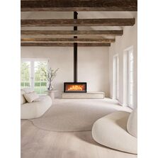 Poêle à bois  simple face à poser | Venus 1000 In The MBox