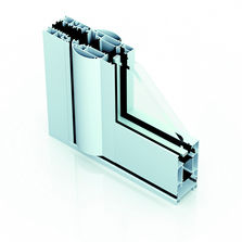 Porte battante avec rupture de pont thermique | Wicstyle 65