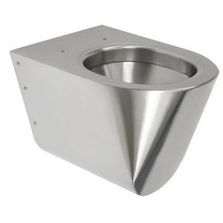 Cuvette WC suspendue en acier inoxydable | ULTIMA