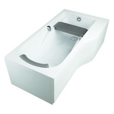 Baignoire asymétrique avec plage d?’assise latérale | Saga Family