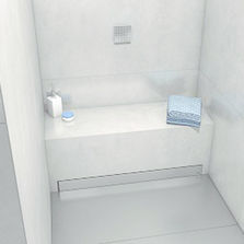 Banquettes de douche à carreler | Banquettes Sanoasa 1-3