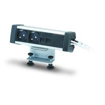 Boîtier de prises en aluminium pour bureau | Ofiblock Plus