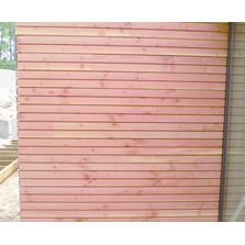 Bardage en bois naturel ou traité jusqu'à 5,4 mètres de longueur | Bardage à claire voie