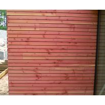 Bardage en bois naturel ou traité jusqu'à 5,4 mètres de longueur | Bardage à claire voie