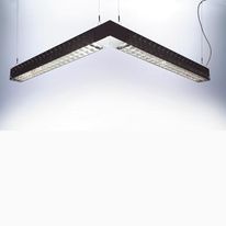 Suspension isolée ou en ligne à double émission de lumière | Tracia