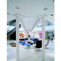 Plafond suspendu acoustique pour espaces publics et commerciaux | Sierra OP