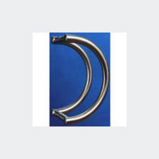 Poignée de tirage demi-ronde en inox | Poignée demi-ronde