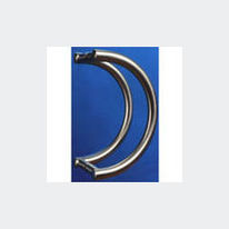 Poignée de tirage demi-ronde en inox | Poignée demi-ronde