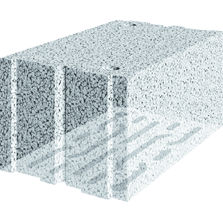Bloc isolant en pierre ponce pour murs porteurs | KLB Blocs SW1